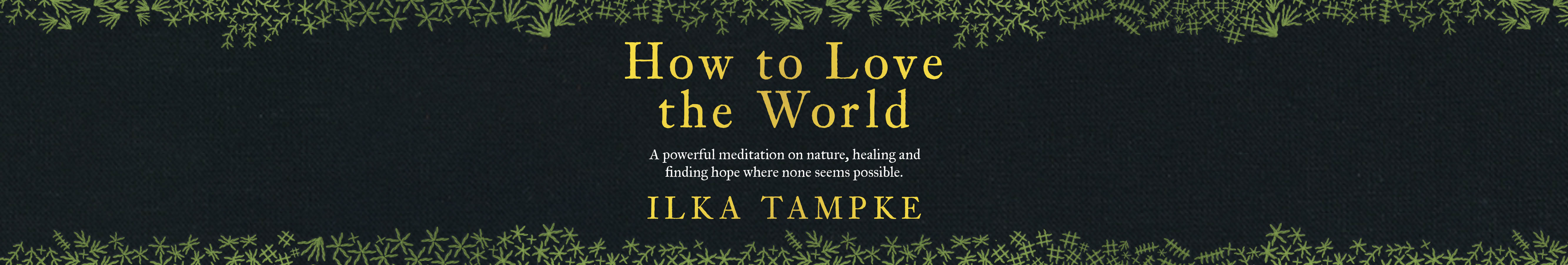 How to Love the World by Ilka Tampke
