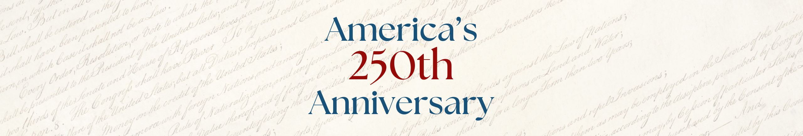 Higher Ed: America's 250th Anniversary