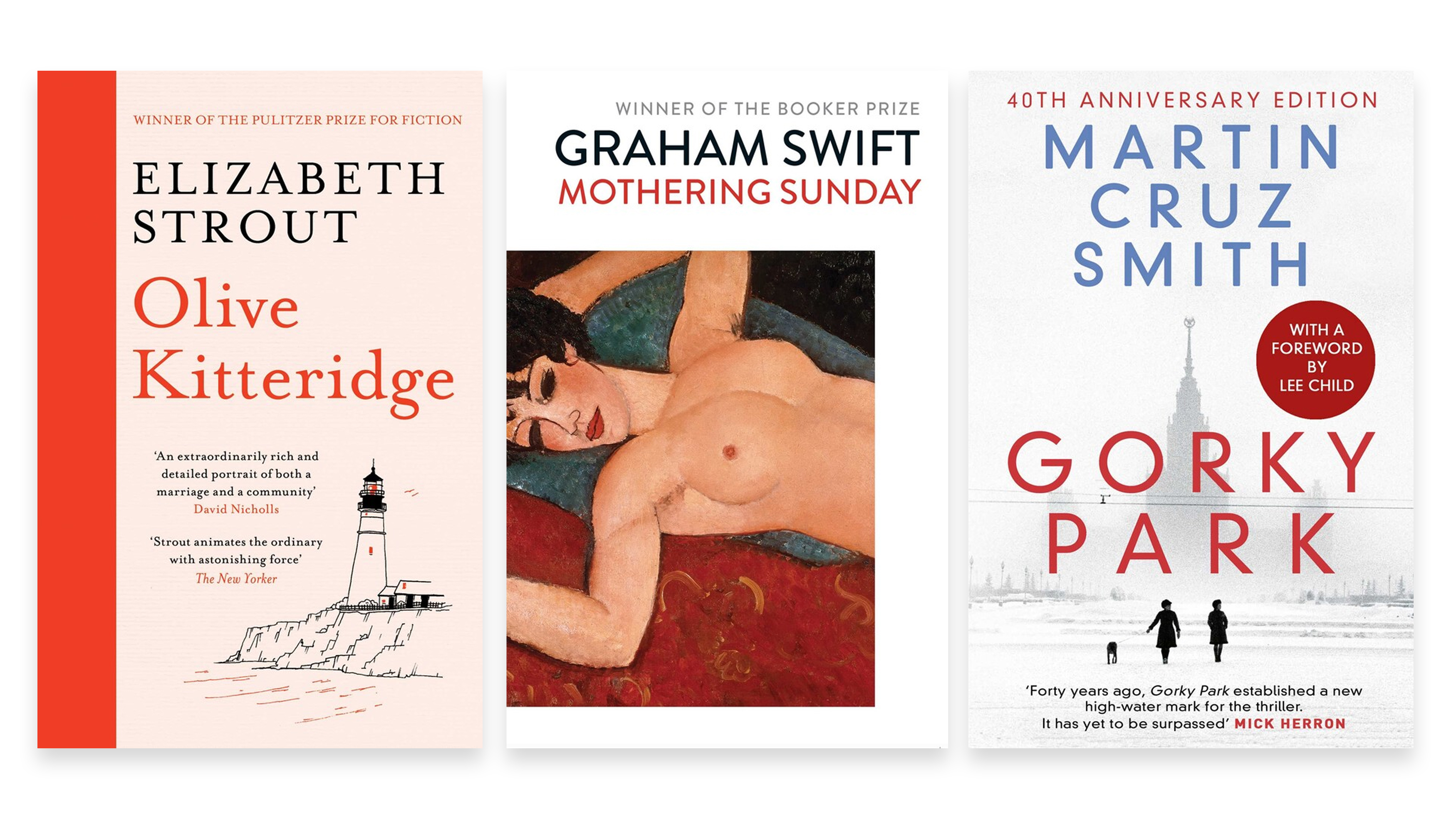 Olive Kitteridge, Mothering Sunday and Gorky Park