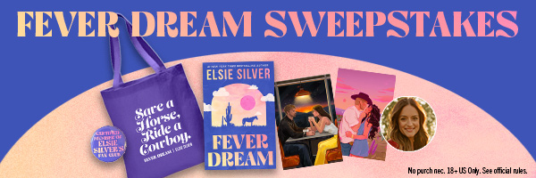 Enter for a chance to be one of ten winners to receive a signed copy of Fever Dream by Elsie Silver, a custom tote bag, character art prints, and an Elsie Silver fan club button!