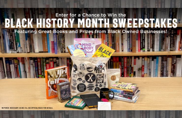 Enter for a chance to win the Black History Month Sweepstakes! Featured great books and prizes from Black Owned Businesses. Enter for a chance to win the Black History Month Sweepstakes! Featured great books and prizes from Black Owned Businesses.