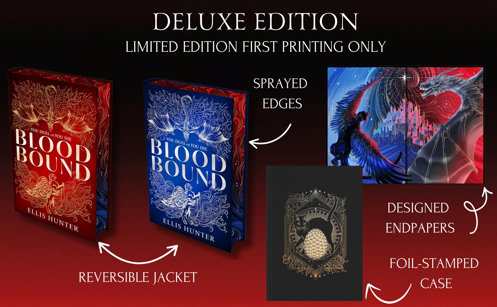 Blood Bound (Deluxe Edition) | Book by Ellis Hunter | Official Publisher  Page | Simon \u0026 Schuster, image size:1601x990