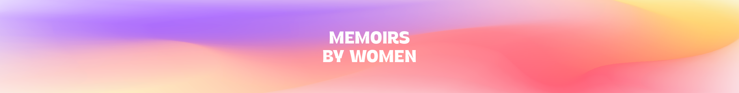 Memoirs by Women