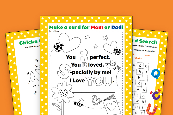 Image of Chicka Chicka I Love Mom & I Love Dad Storytime Activities