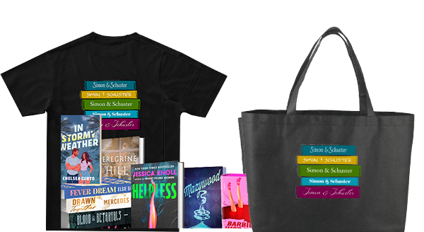 Bookcon Bundle Image featuring 9 books a tshirt and tote bag from bookcon